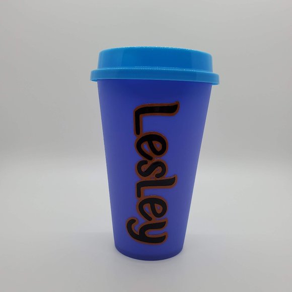Custom Name 16oz Color Change Coffee/Tea Cup - Picture 2 of 7